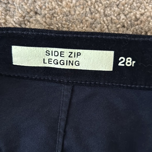 Gap Velvet Side Zip Legging - Picture 3 of 3